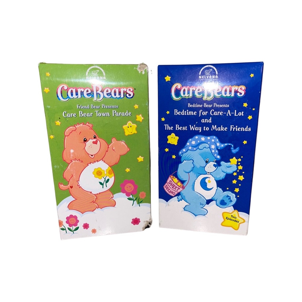 The Care Bears Vintage Animated Cartoons on VHS